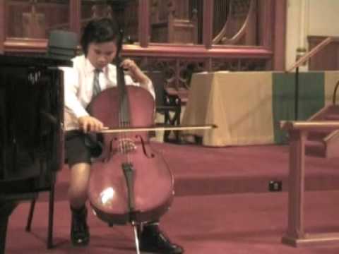 Lucho playing The Swan by C.Saint-Saens