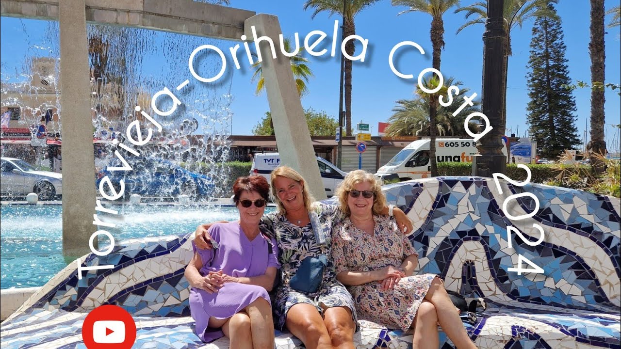 Torrevieja - Orihuela Costa part 75 Mieke en Nelly