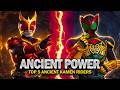 ANCIENT POWER! Top 5 Ancient Kamen Riders