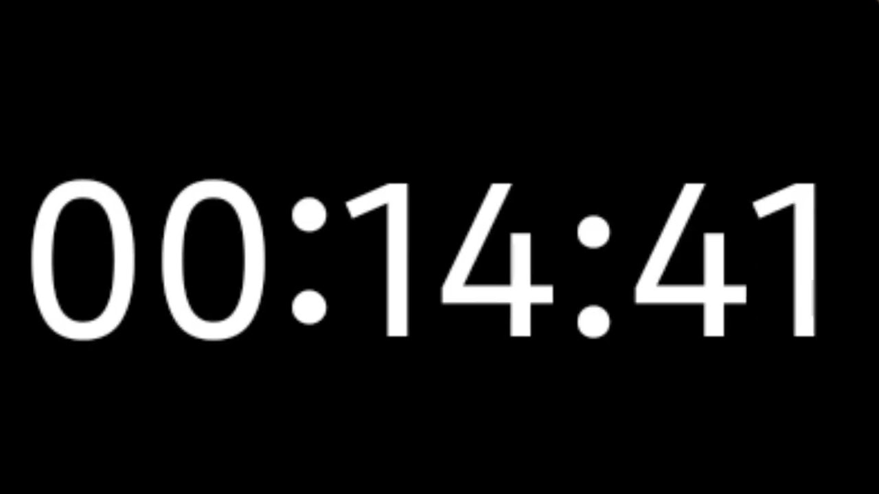 24 minutes timer 