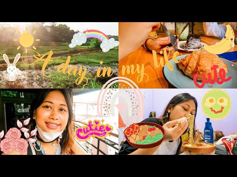 a day in my life 🥐🍰 | morning run, cafe, and ramyeon at rain 🍲 | #ceyvlog22