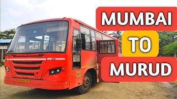 Mumbai To Murud Via Alibag, MSRTC Lalpari Full Bus journey. #msrtc  #lalpari  #youtube 