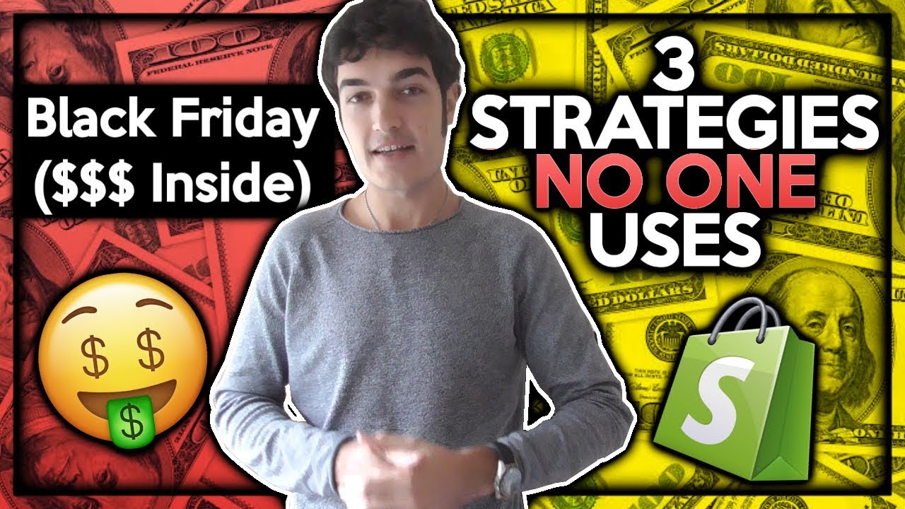 BLACK FRIDAY - Massive Shopify Sales With These 3 UNKNOWN Strategies!