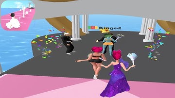 Bridal  Rush 👗🔥👠Gameplay Walkthrough Max  Levels (Android, iOS) Part-11