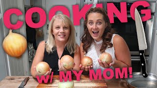 COOKING WITH MY MOM!