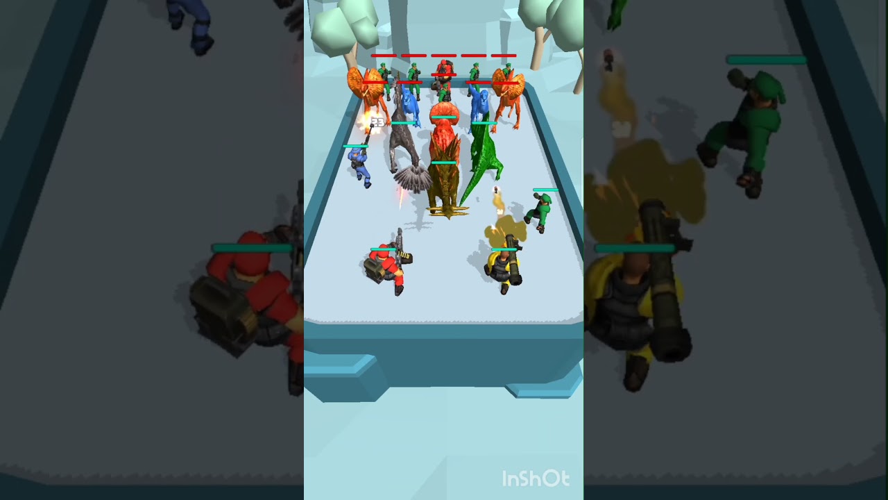 Merge Dinosaurs Battle Fight Level 4 🔥🔥 