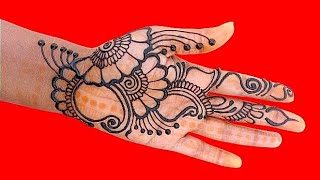 Easy arabic mehndi design for hand| Simple mehndi design| Stylish mehndi design| Mehndi design| Cone