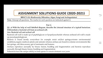 BBYCT 131 Ignou Solved Assignment 2020-21