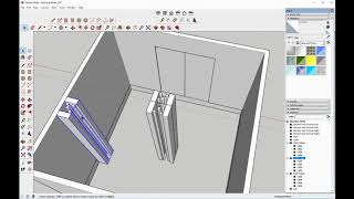 Stackable Elevator Shaft Design With SketchUp