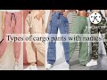 Types of cargo pants with namestrendy fashion