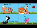 Animals Song For Kids |  Fish Can Swim, Birds Can Fly