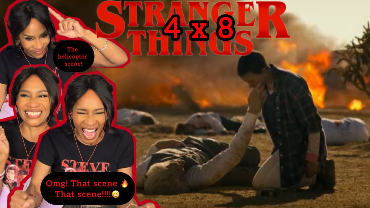 Stranger Things 4x8| The helicopter scene 🔥 
