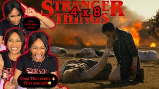 Stranger Things 4x8| The helicopter scene 🔥 #reaction