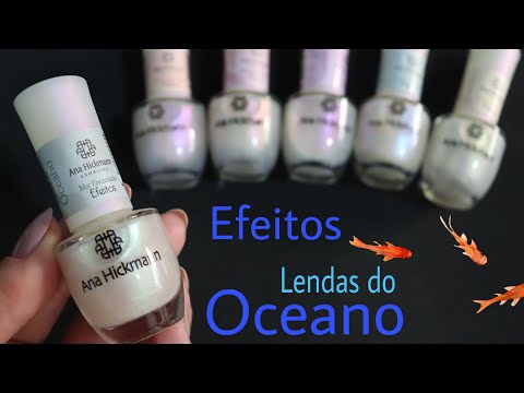 COLEÇÃO LENDAS DO OCEANO - ANA HICKMANN ESMALTES