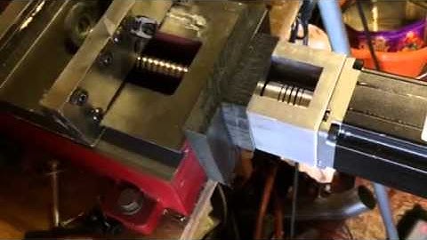 Y axis CNC conversion test 1