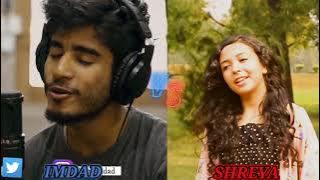 Vaaste - cover song verses imdad vs shreya ll who is best???
