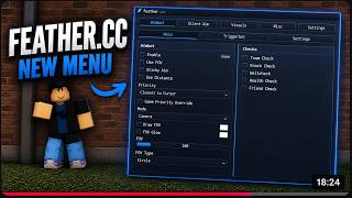*BEST* NEW FREE UNDETECTED ROBLOX EXTERNAL (WALLBANG!)/ FEATHER.CC