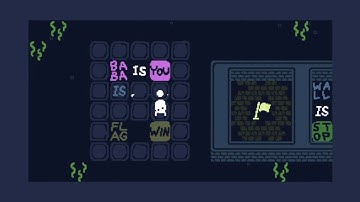 Baba Is You (Walkthrough) Level Lake - 5 Brick Wall