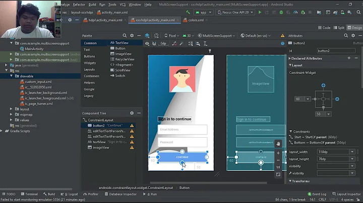 Android Basic Tutorial - Screen Sizes