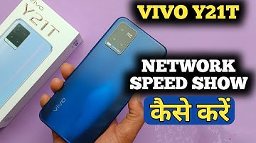 How To Show Network Speed in Vivo Y21t | Vivo Y21t Network Speed Show कैसे करें | @akstech4u