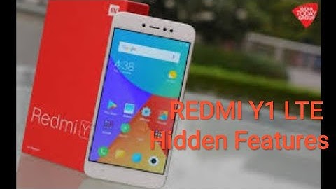 Mi redmi y1 lite hidden features