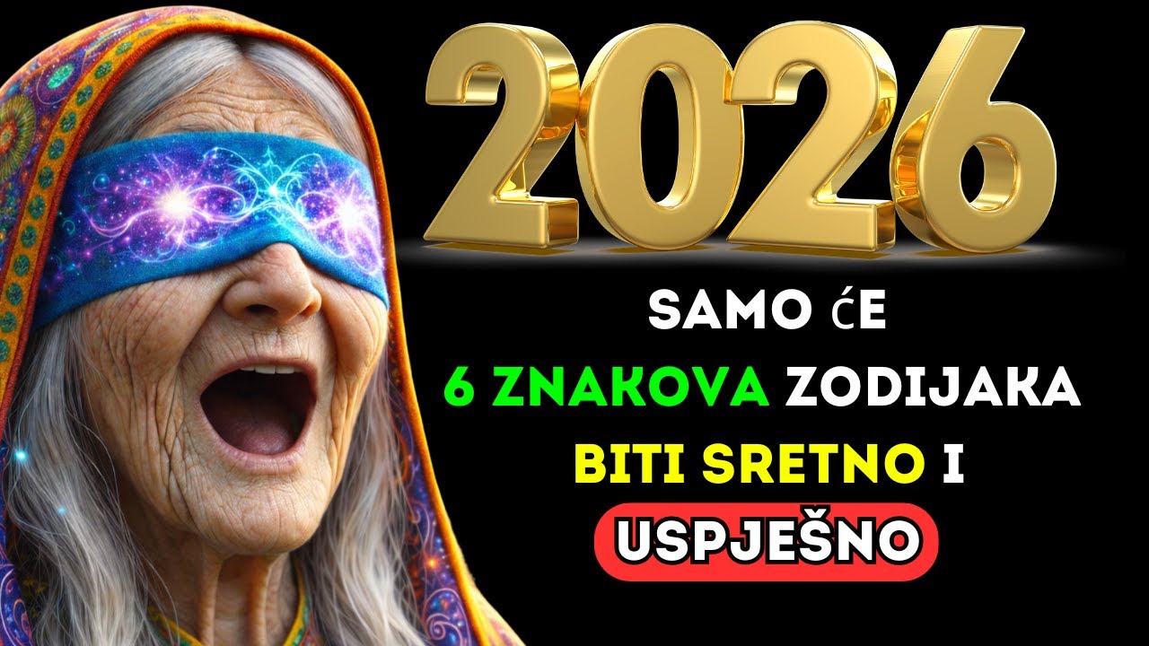 Vanga je predvidjela: U 2026. samo će 6 znakova zodijaka biti sretno i uspješno