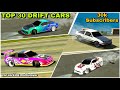 Top 30 Best Drift Cars in Car Parking Multiplayer (30k Subscribers Special)