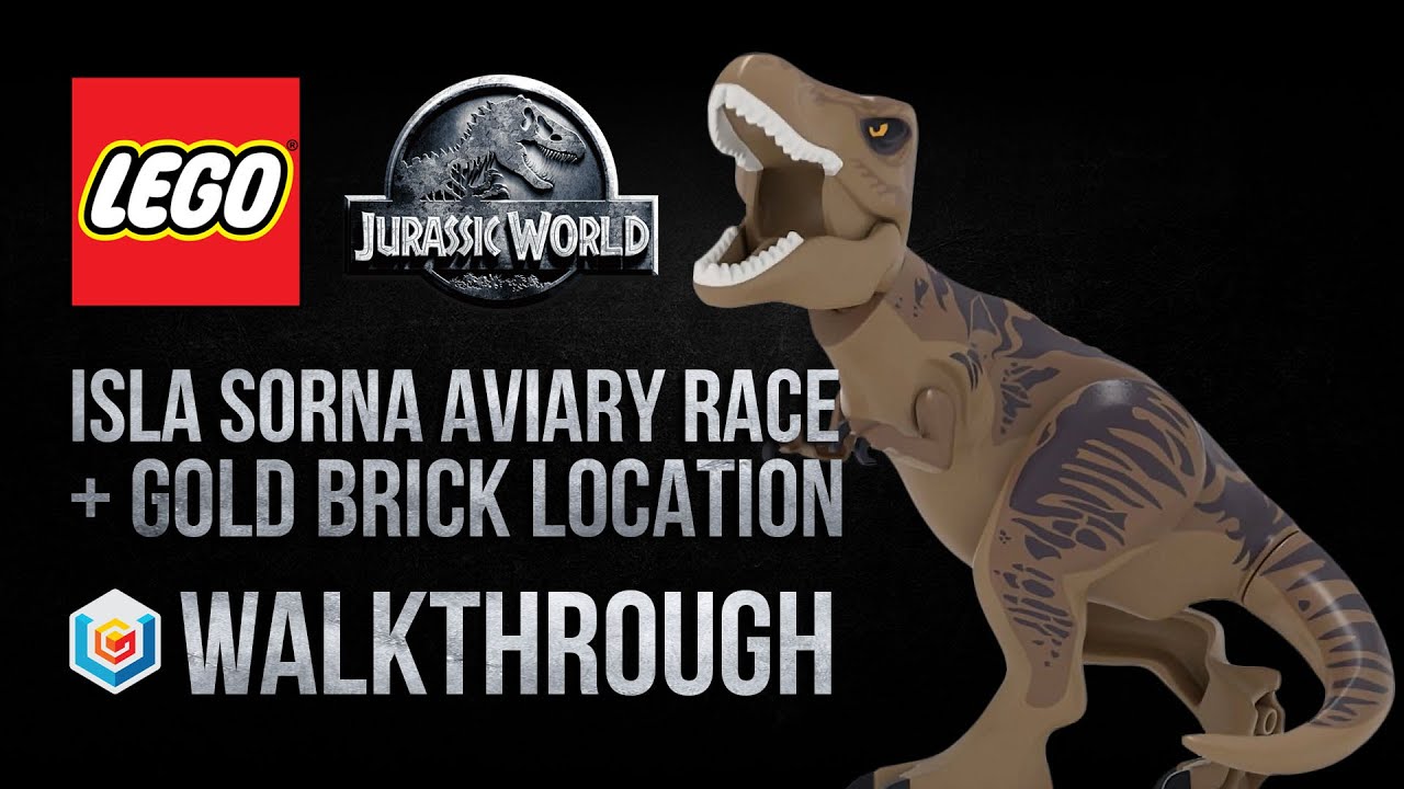 LEGO Jurassic World Isla Sorna Aviary Race Walkthrough Gold Brick Location YouTube lego-jurassic-world-isla-sorna-aviary-race-walkthrough-gold-brick-location-youtube