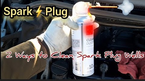 2 Ways to Clean Spark Plug Wells