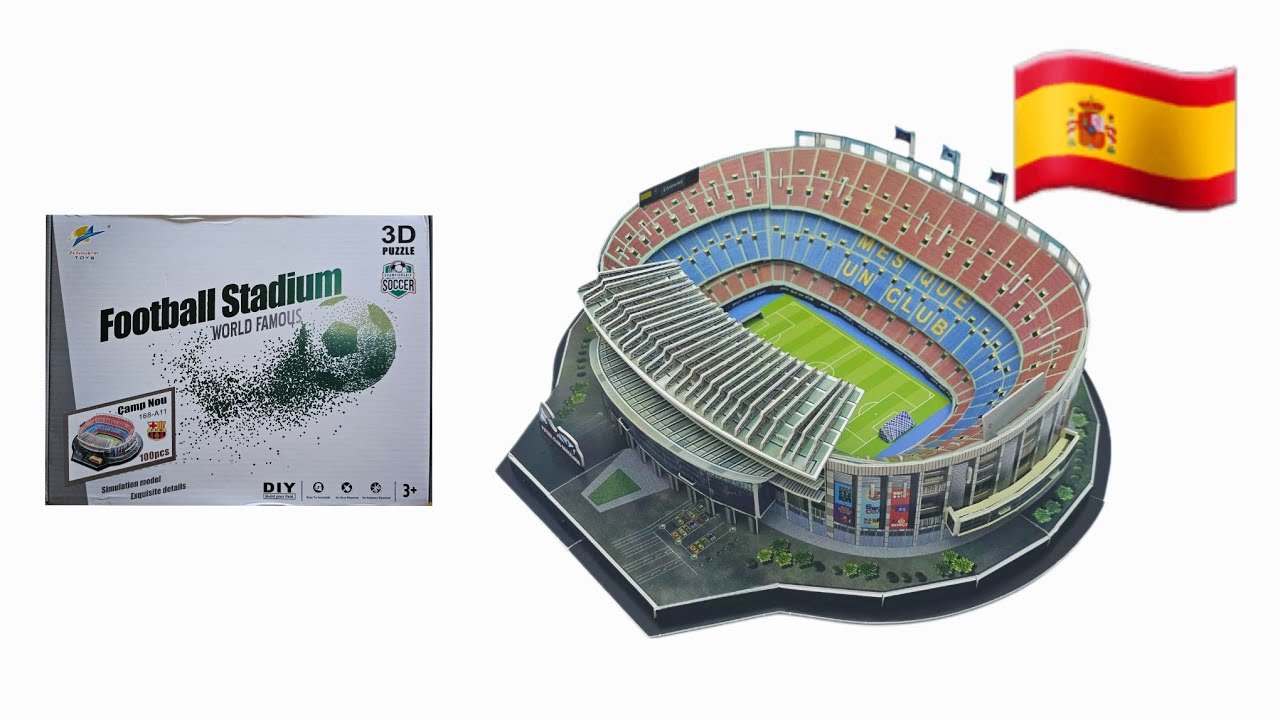 Puzzle 3D Stade Camp Nou