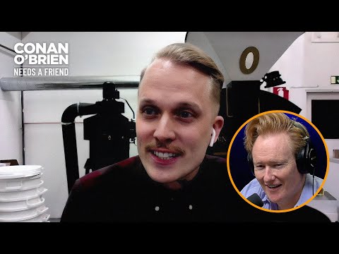 Conan gets roasted by a finnish fan | conan o’brien needs a fan