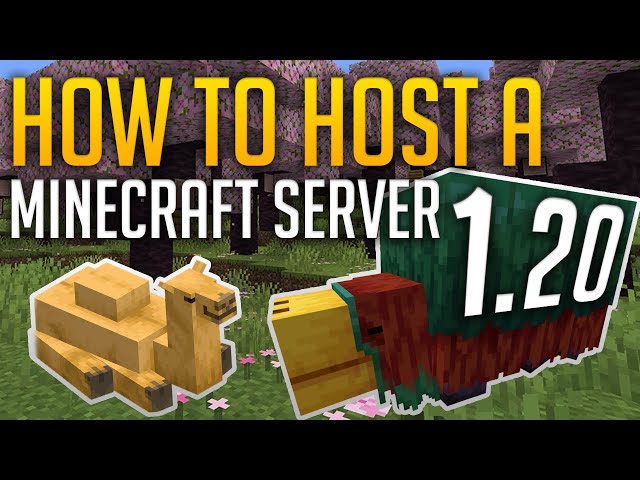 How To Make a Server in Minecraft 1.20.1 