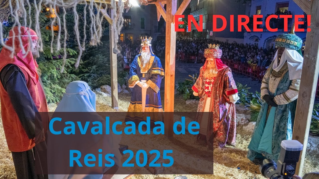 👑 Cavalcada Reis Mags Ontinyent 2025 en directe