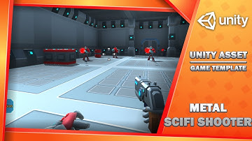 Create Futuristic FPS in Minutes | Unity Metal Sci-Fi Shooter Template!
