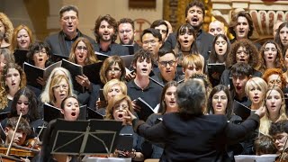 Gloria de Vivaldi. Orquesta y Coro del CPMA 'José Tomás' y la Coral de la Universidad de Alicante.