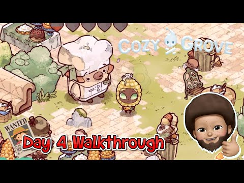 Cozy Grove - Day 4 Walkthrough - Start Cooking