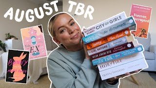 trying to get out of my comfort zone for my August TBR