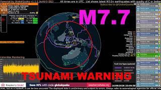 Magnitude 7.7 Earthquake Strikes Flores Region, Indonesia - August 14th 2026