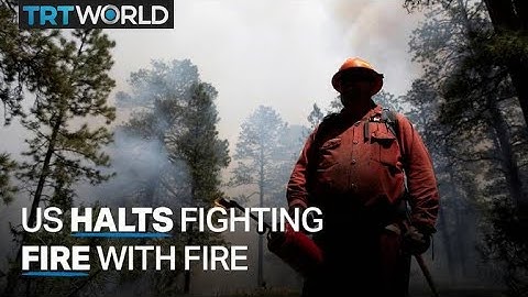 What are controlled fires and why has the US stopped them?