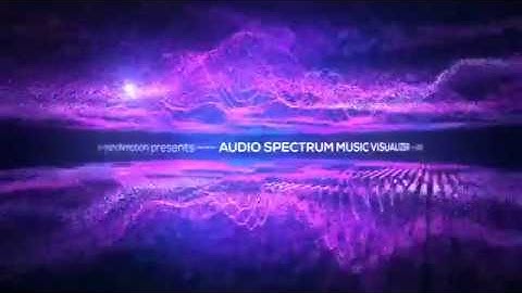 Audio Spectrum Music Visualizer by graphicINmotion -videoHive