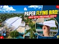how to make notebook bird (flying) flapping new bird plane || itna easy plane wow kaise banaye dekho