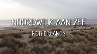 NOORDWIJK aan Zee, The Netherlands 🇳🇱 | Drone Flight & Walking Tour [4K]