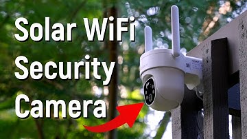 Solar Security Camera with Al recognition! [VIZIUUY]