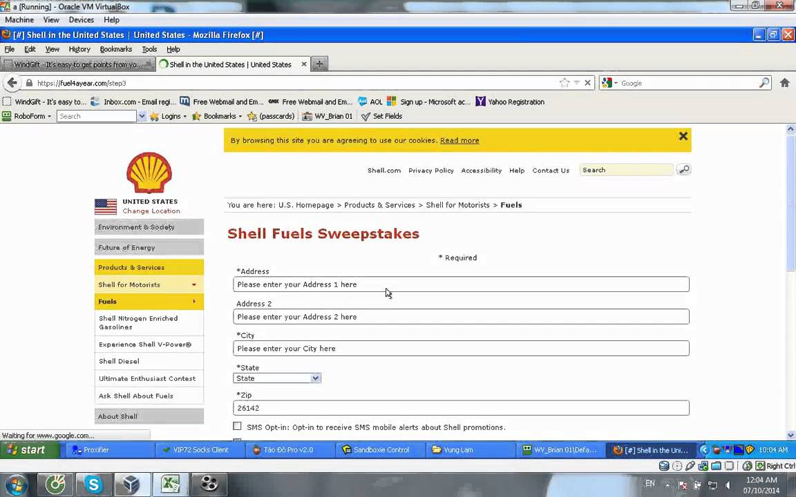 Shell Oil Sweepstakes - YouTube