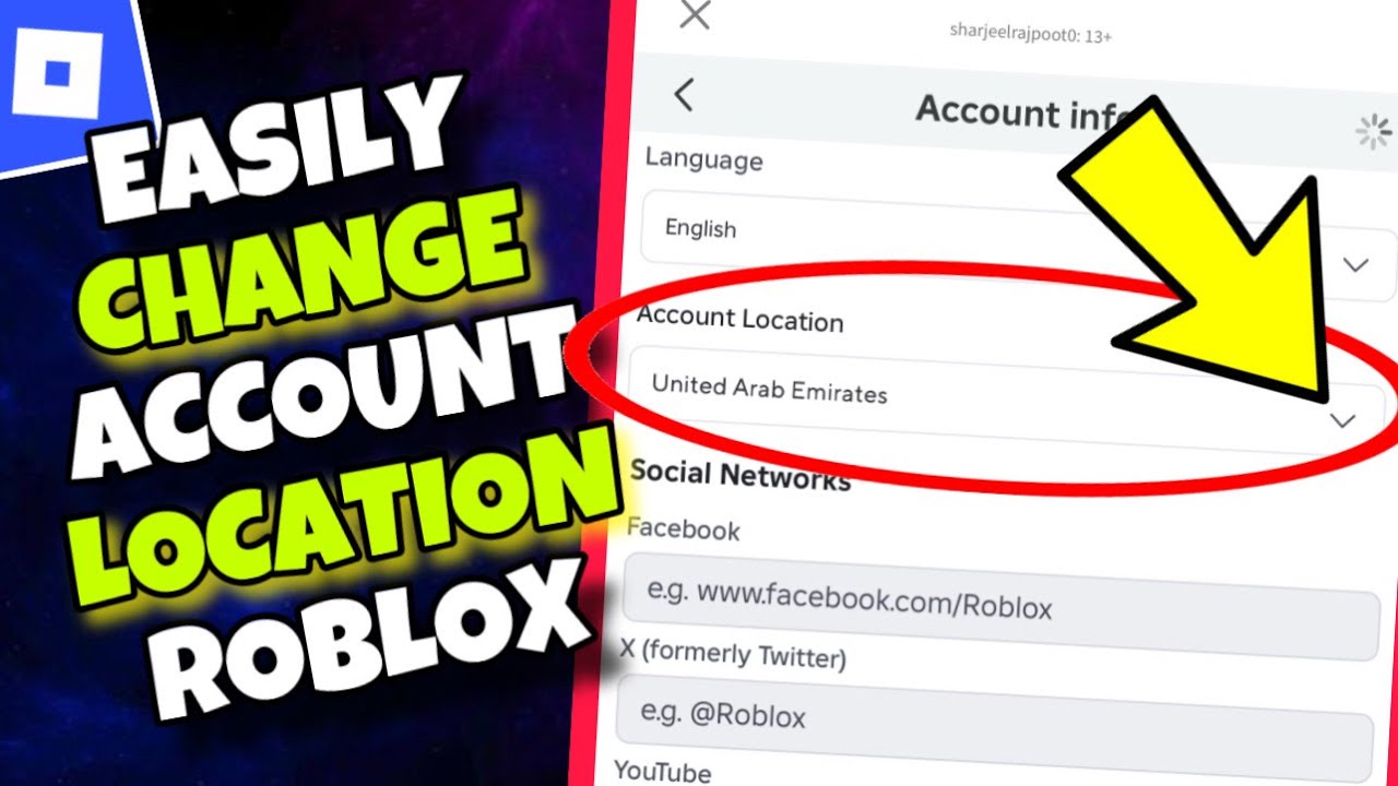 UPDATED How To Change Account LOCATION On ROBLOX 2026 Easy Trick 