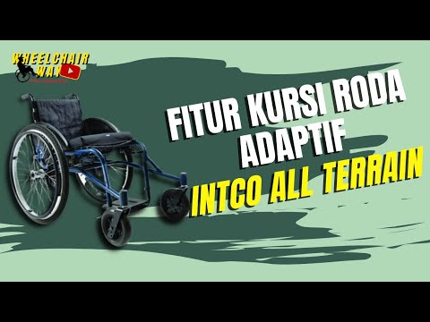 kursi roda adaptif intco all terrain, kursi roda yang bisa diatur sesuai kebutuhan #wheelchairlife