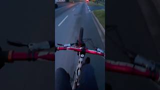 Wheelie training in Rain #rain #training #tricks #mtb #freeride #amtb #music #freefire #edit #dh