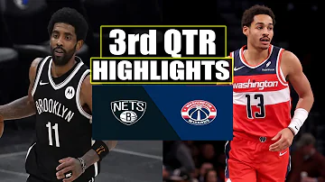 Washington Wizards vs Brooklyn Nets 3rd QTR Game Highlights | December 29, 2023