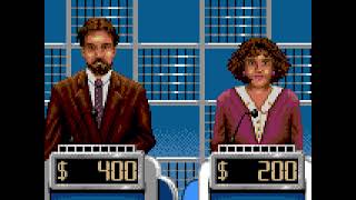 (Gameplay - 4122) Jeopardy! Deluxe Edition (Sega Genesis - 196)