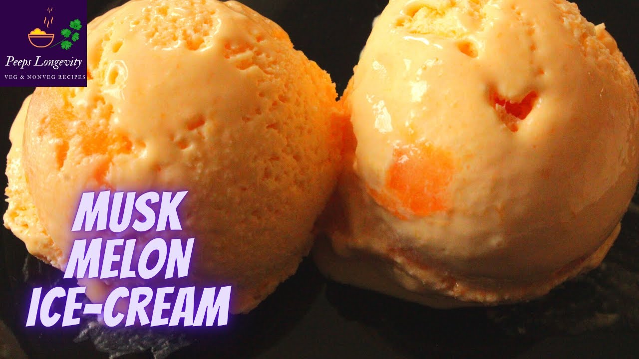 Muskmelon ice cream how to make muskmelon ice cream smooth ice
